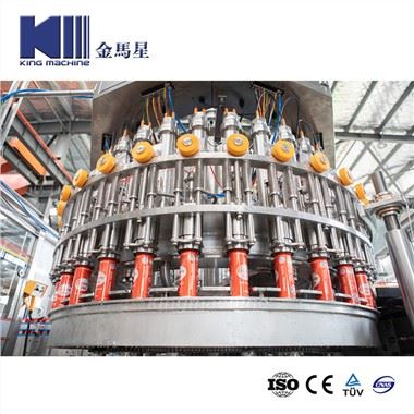 CSD ve Meyve Suyu İçin Yeni Tip Alüminyum Kutular Debimetre Dolum Makinesi